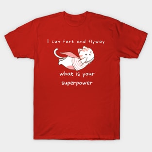 Cute Farting kitty T-Shirt